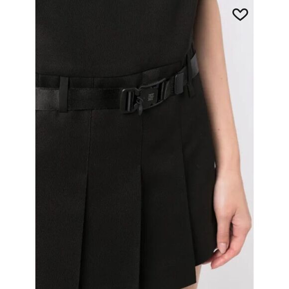 Goen.J double-layer shirt dress in Black NWT Size Small - Picture 5 of 8